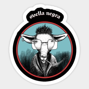 Ovella negra Sticker